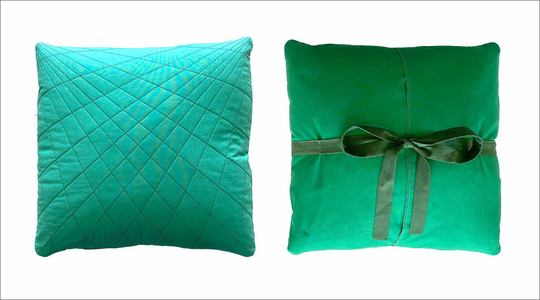 Patchwork Pillow Cover: Focal Point Quilting