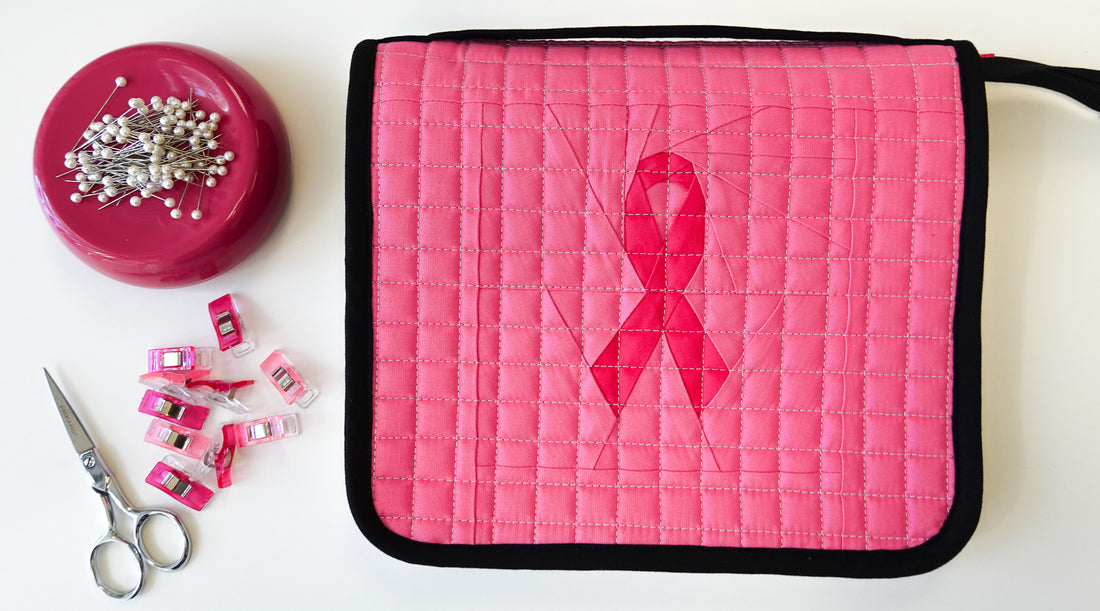SewPINK: Awareness Ribbon Zip It Up
