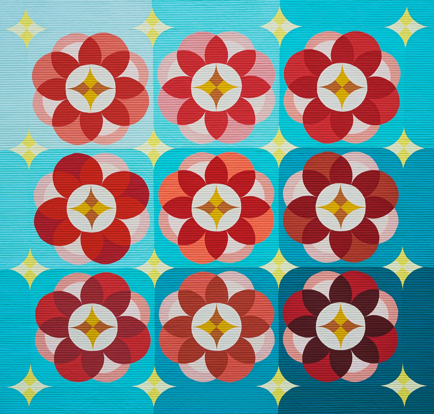 Poppy Quilt Pattern by Cotton and Bourbon - Sewfinity.com