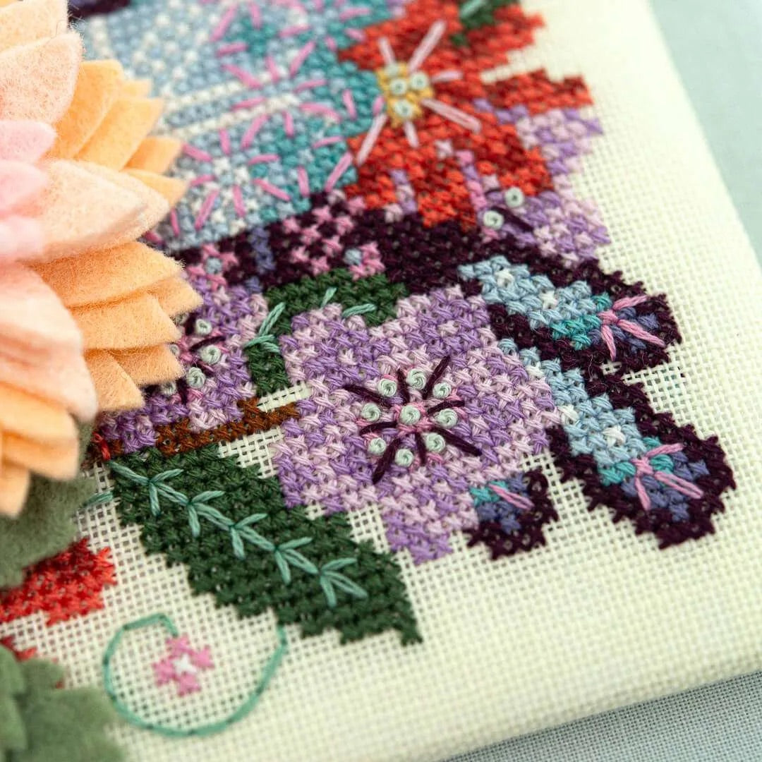 Songbird Serenade Cross Stitch Pattern by Counting Puddles - Sewfinity.com