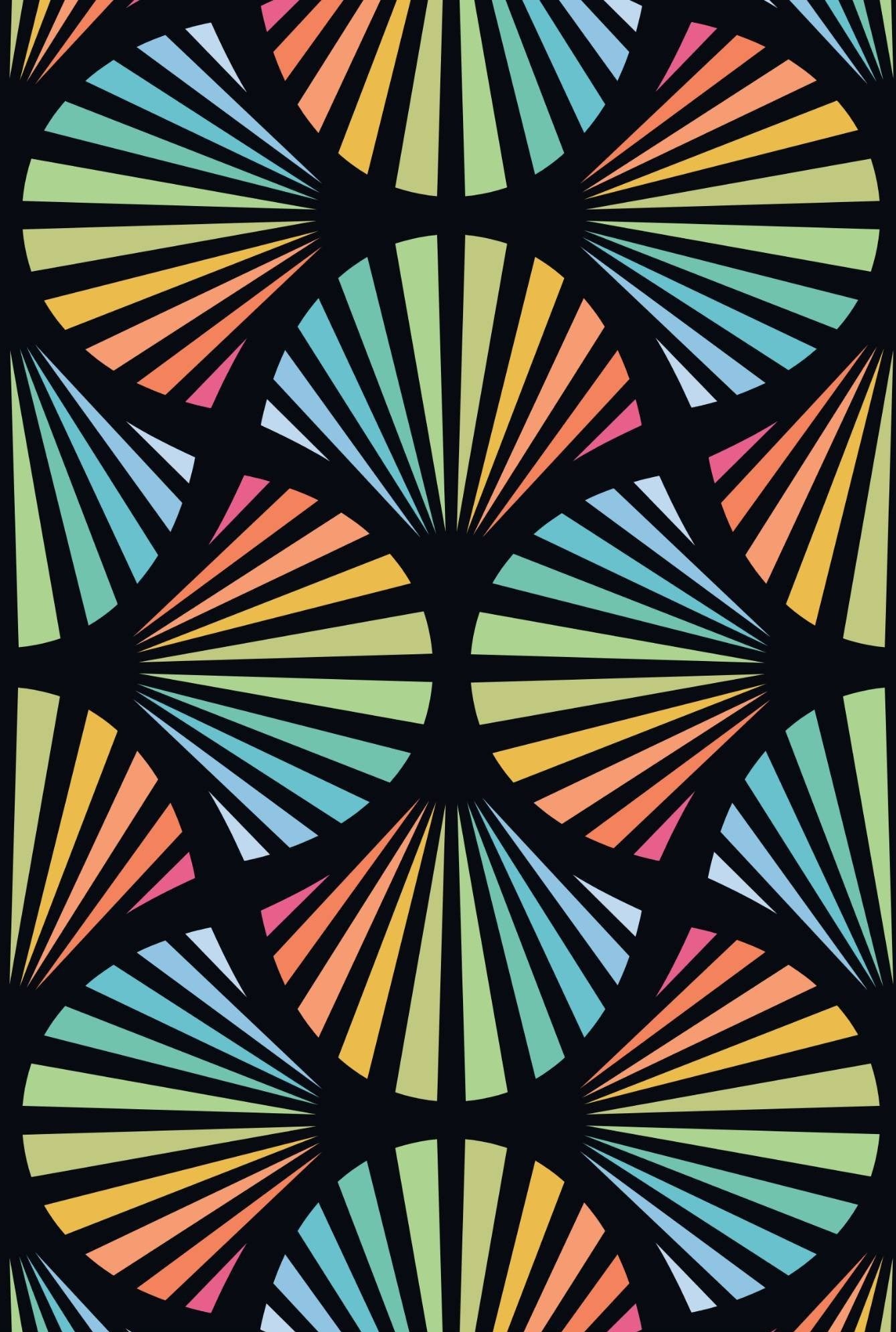 Deco Glam Quilt Kit - Rainbow - Confetti Cotton - Sewfinity.com