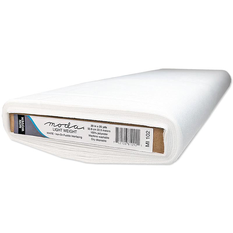 Moda Fusible Lightweight Nonwoven Interfacing - Sewfinity.com