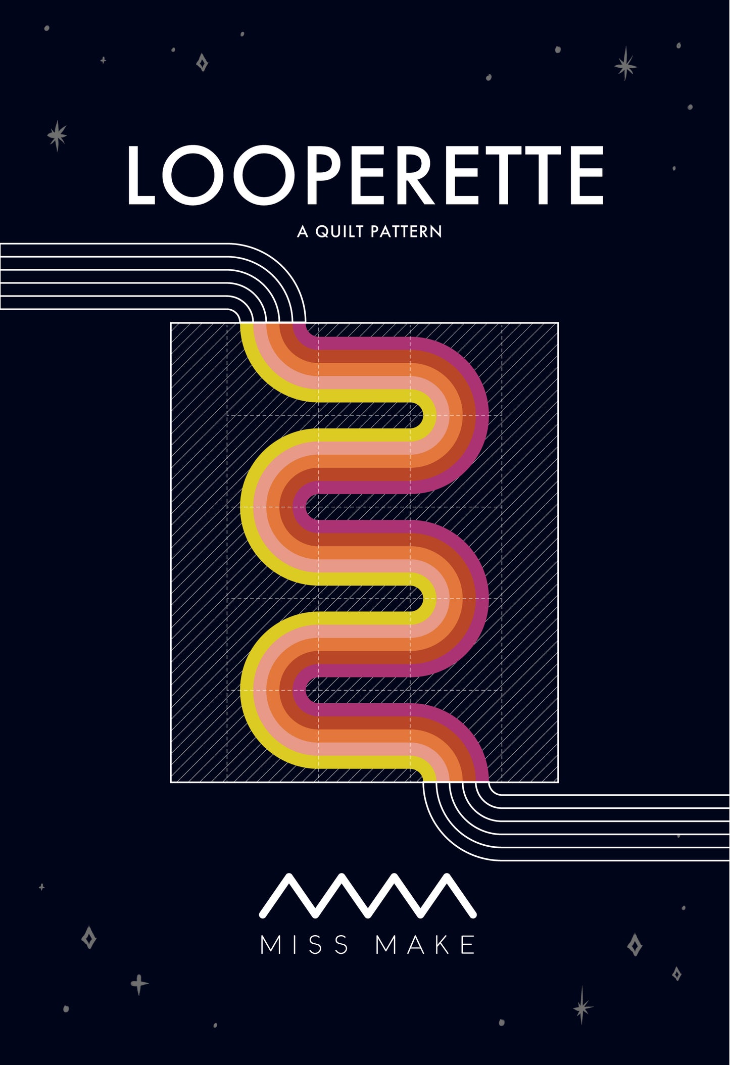 Looperette Quilt Pattern by Miss Make - Sewfinity.com