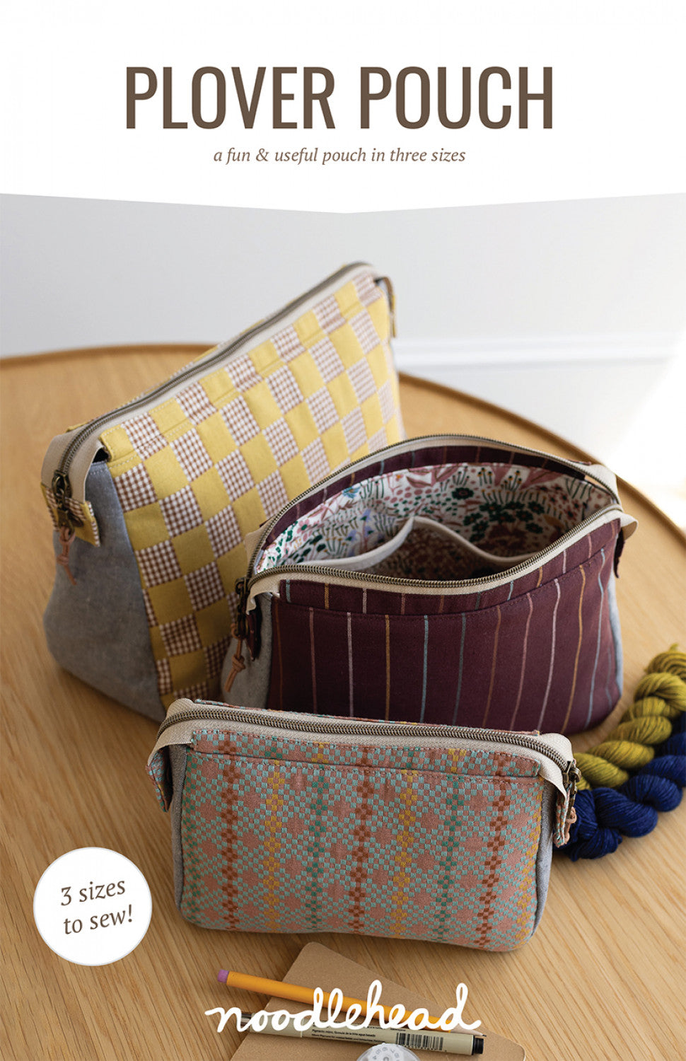 Plover Pouch Sewing Pattern by Noodlehead - Sewfinity.com