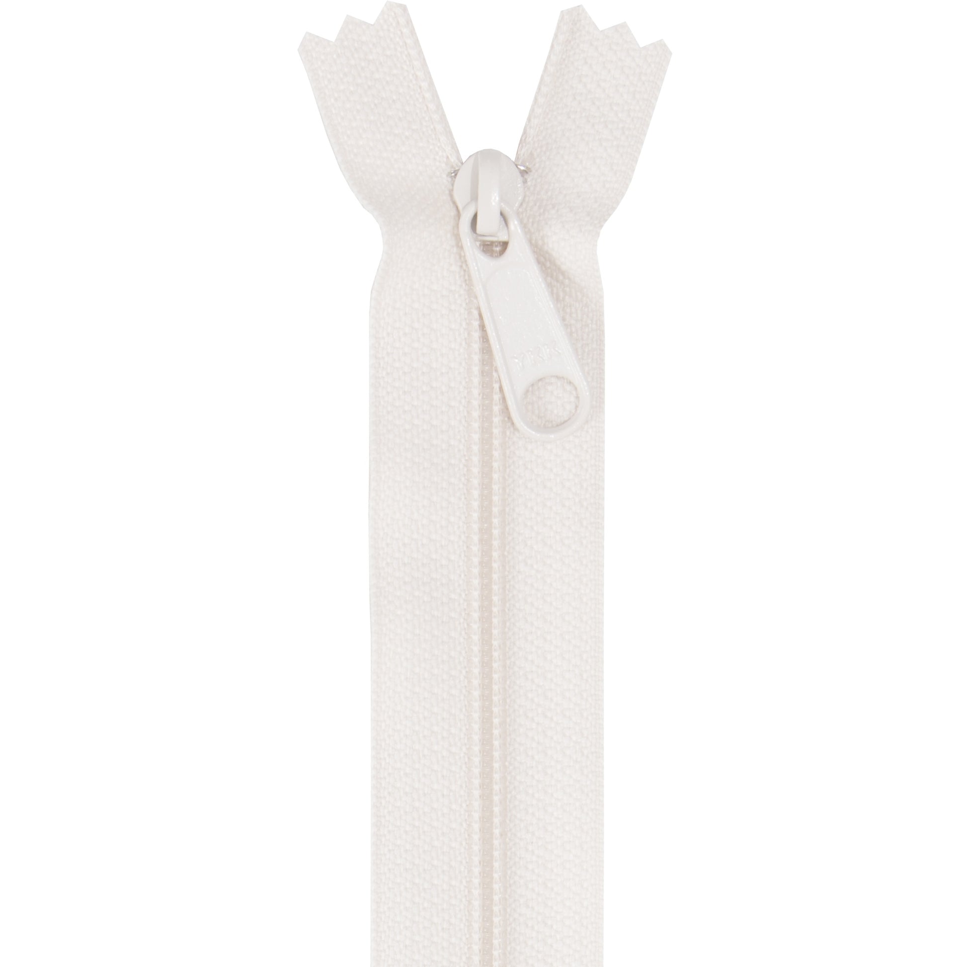 Handbag Zipper - Single Slide - 24in - Ivory - Sewfinity.com