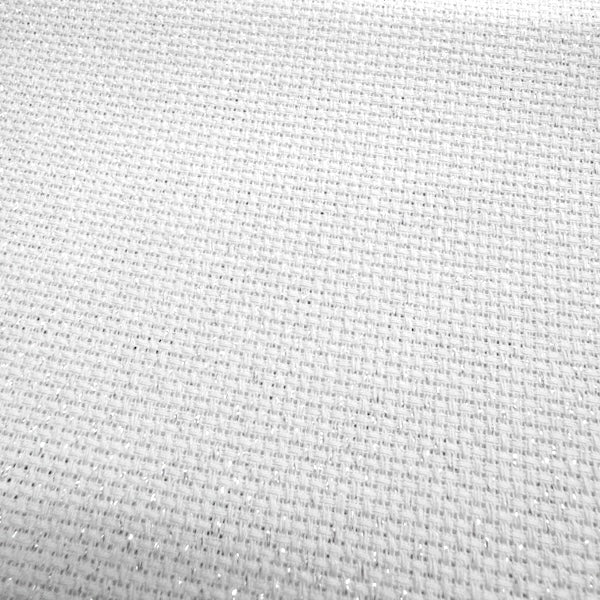 Aida 14 count - Opalescent White - Sewfinity.com