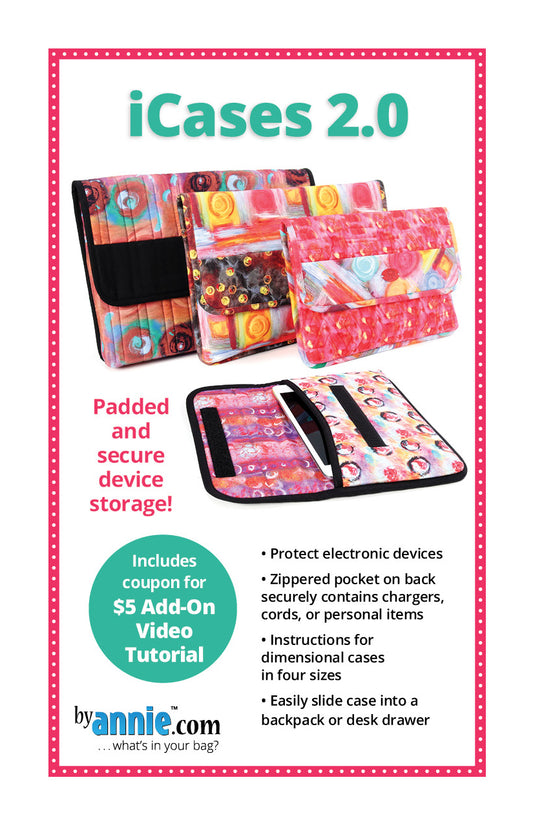 iCases 2.0 Sewing Pattern - byAnnie - Sewfinity.com