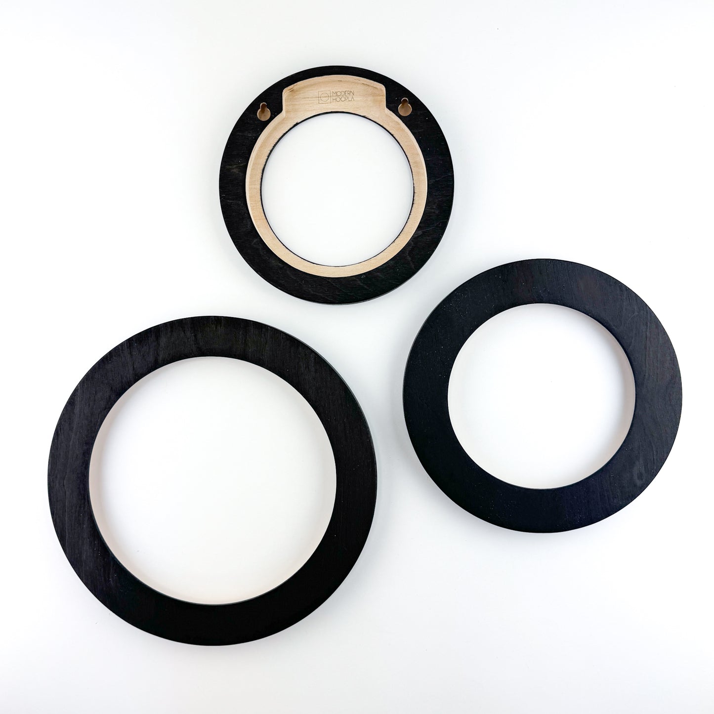 Hoop Frame - Circle 8 in - Black