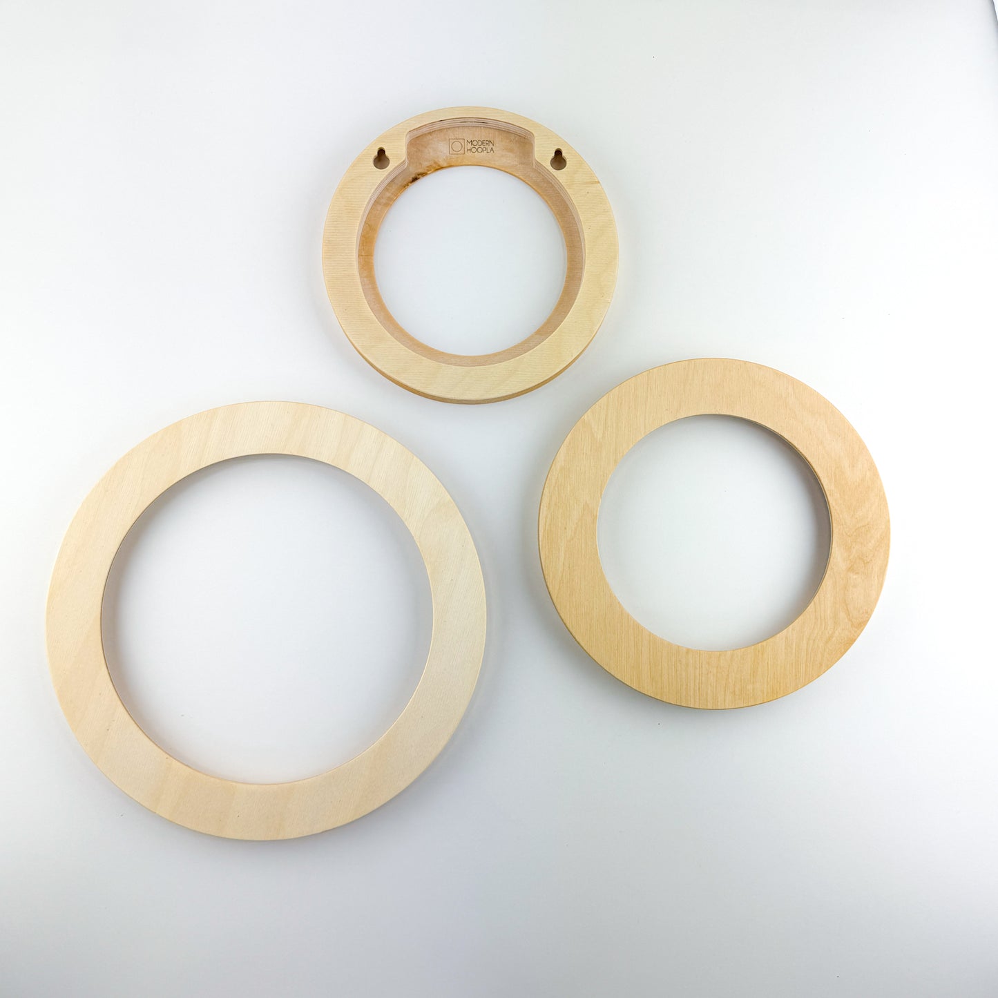 Hoop Frame - Circle 5 in - Natural