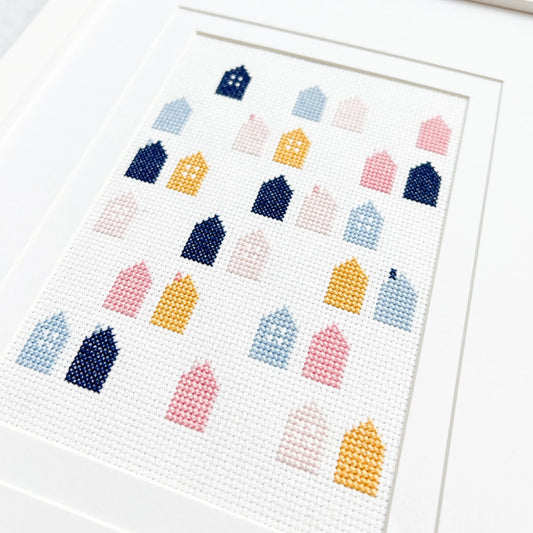 Cozy Village Cross Stitch Kit - Sewfinity.com