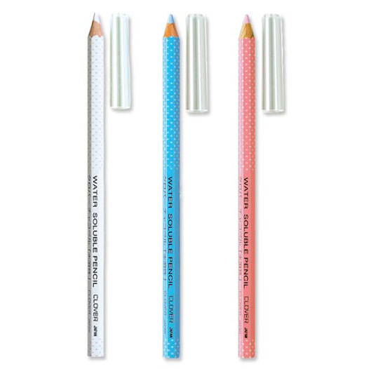 Clover Water Soluble Pencil - set of 3 - Sewfinity.com