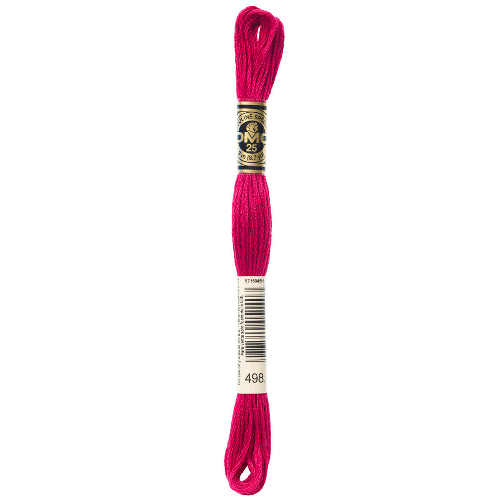 DMC 498 Embroidery Floss - Sewfinity.com