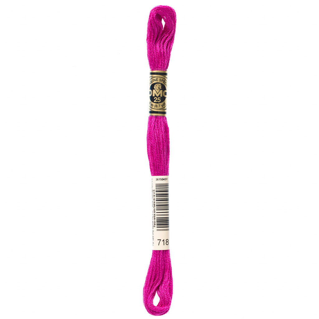 DMC 718 Embroidery Floss - Sewfinity.com