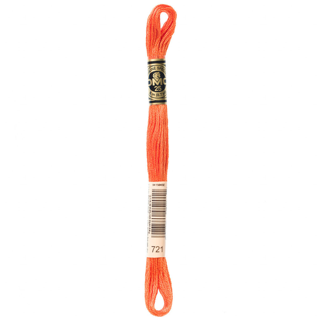 DMC 721 Embroidery Floss - Sewfinity.com