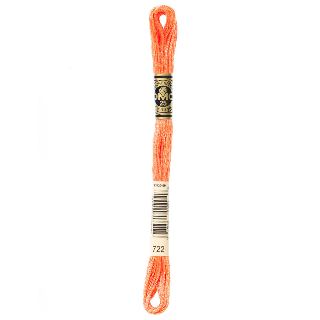 DMC 722 Embroidery Floss - Sewfinity.com