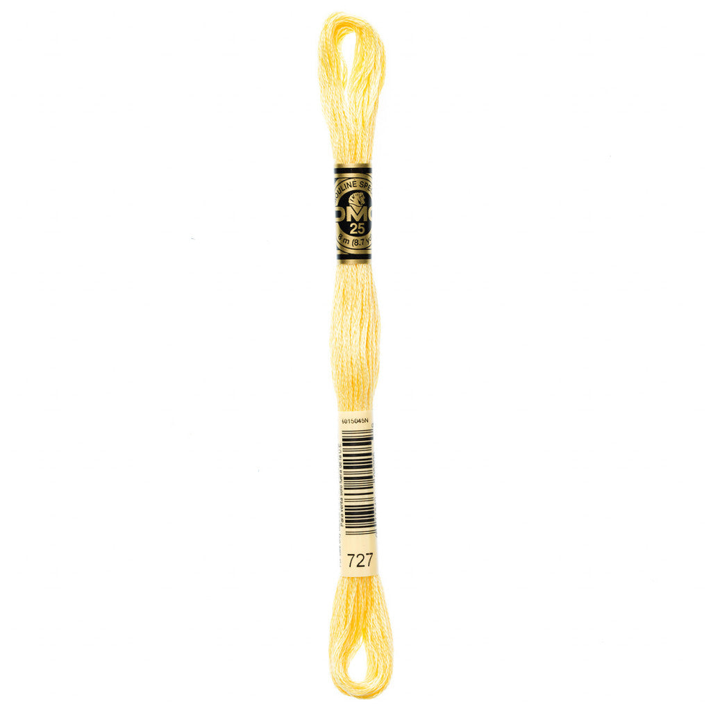 DMC 727 Embroidery Floss - Sewfinity.com