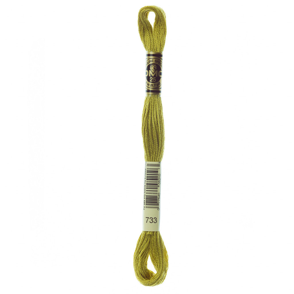 DMC 733 Embroidery Floss - Sewfinity.com
