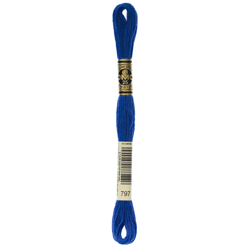 DMC 797 Embroidery Floss - Sewfinity.com