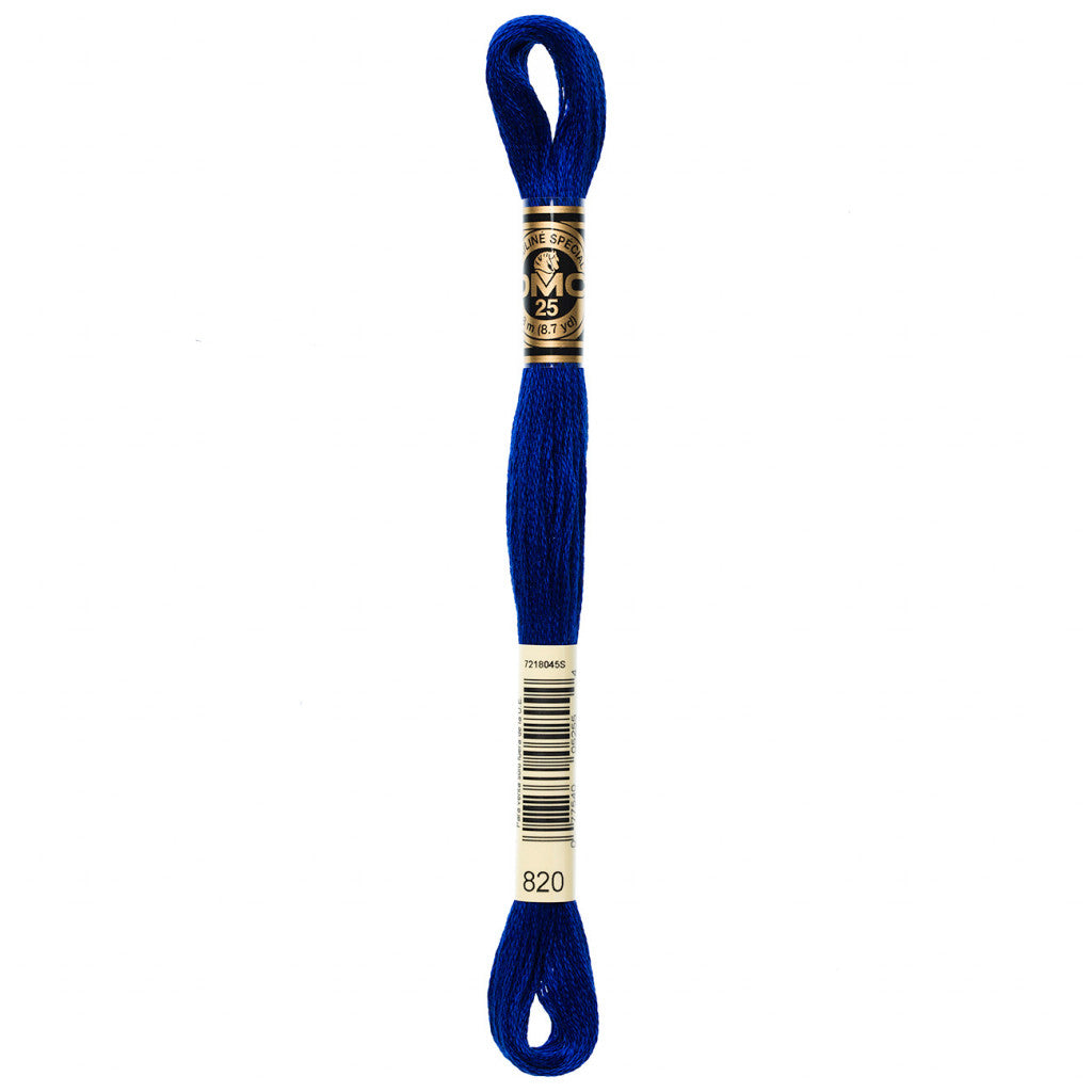 DMC 820 Embroidery Floss - Sewfinity.com