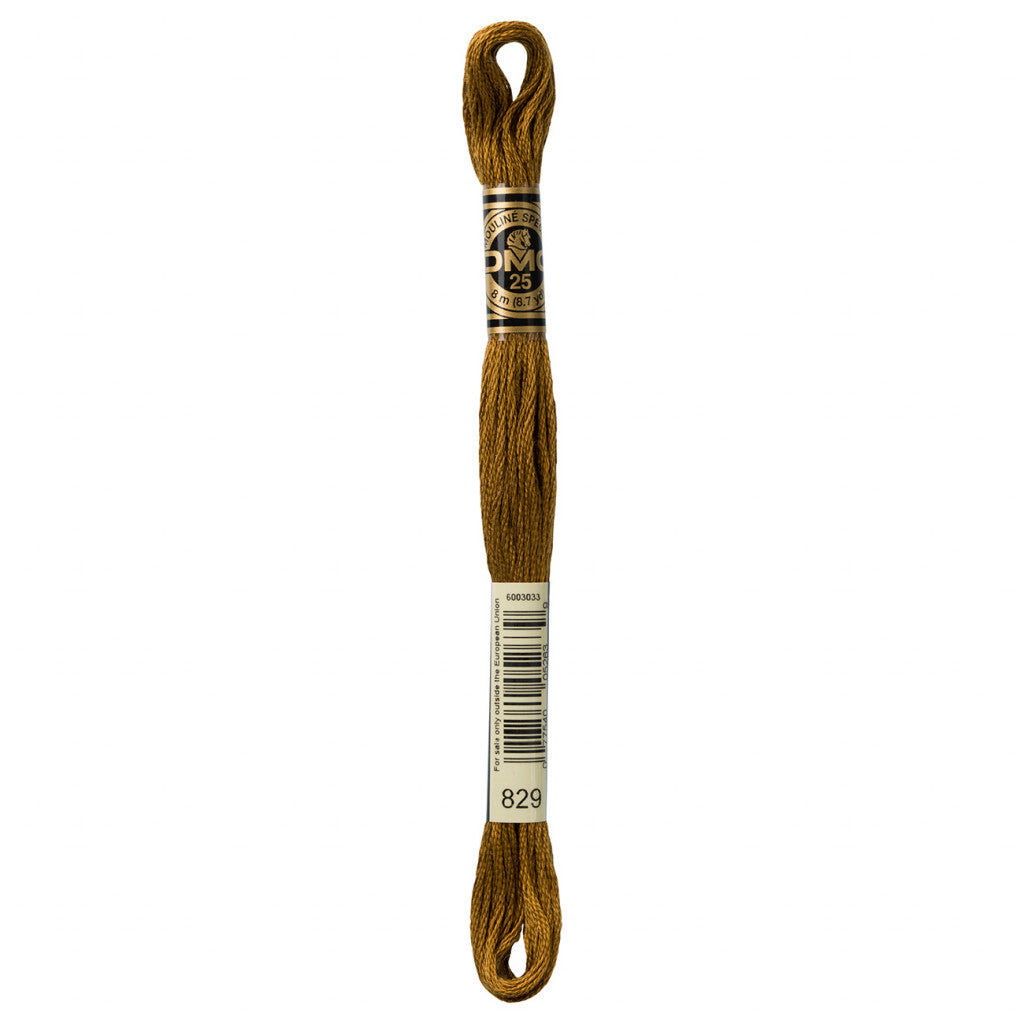 DMC 829 Embroidery Floss - Sewfinity.com