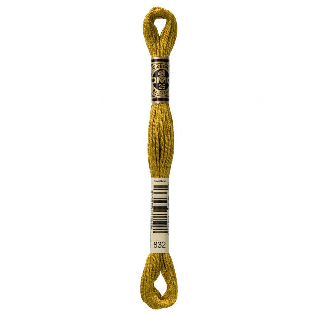 DMC 832 Embroidery Floss - Sewfinity.com