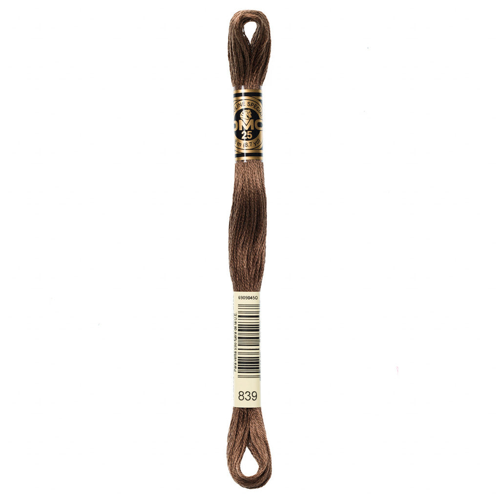 DMC 839 Embroidery Floss - Sewfinity.com
