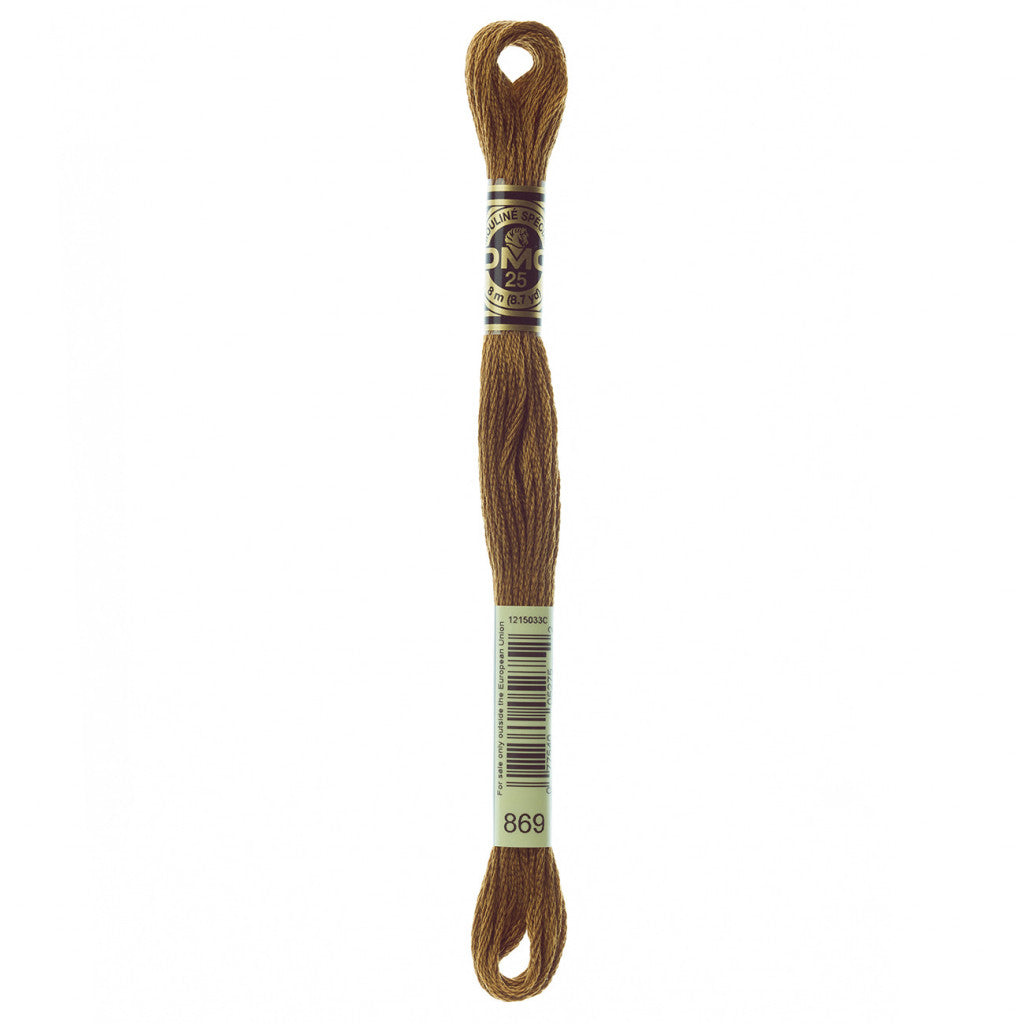 DMC 869 Embroidery Floss - Sewfinity.com