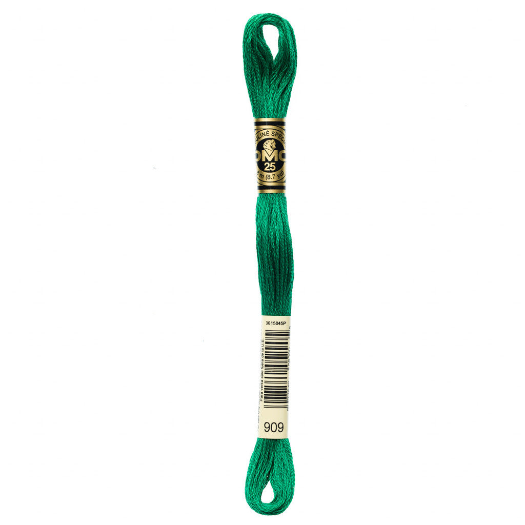 DMC 909 Embroidery Floss - Sewfinity.com