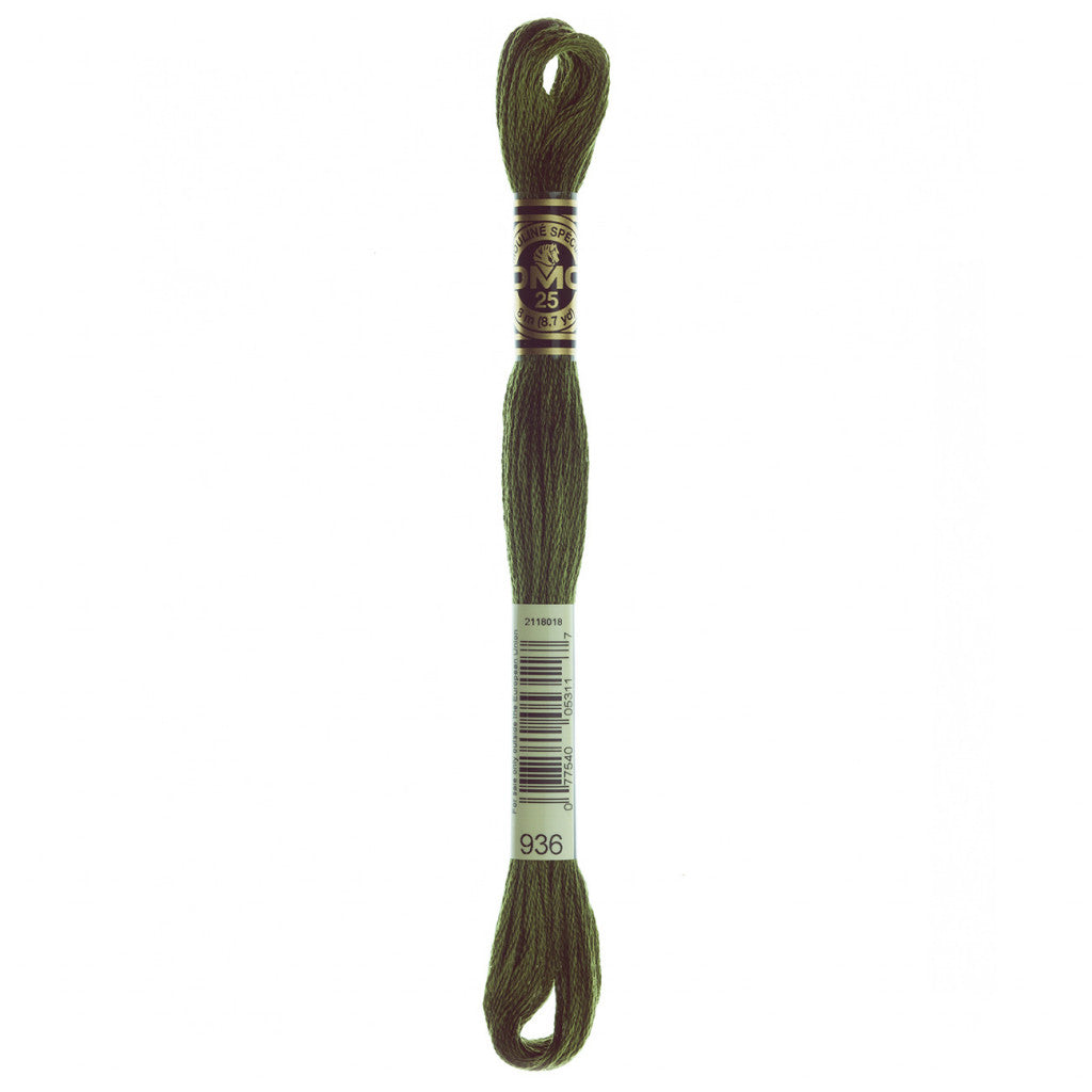 DMC 936 Embroidery Floss - Sewfinity.com