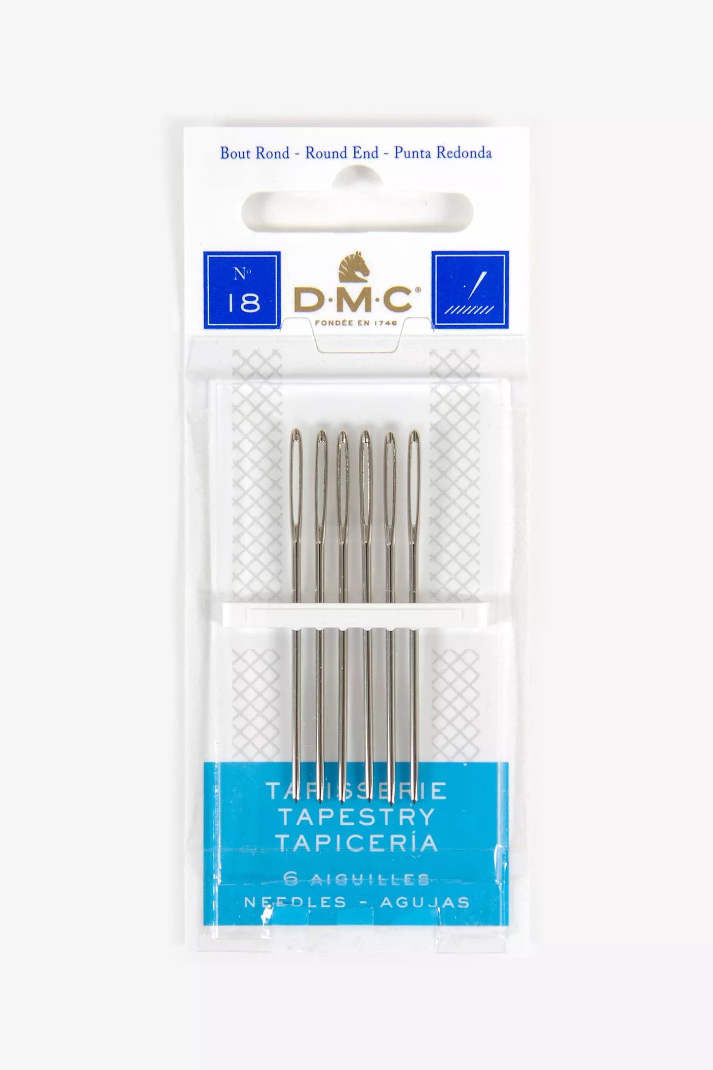 DMC Hand Sewing Needles - Tapestry - Size 18 - Sewfinity.com