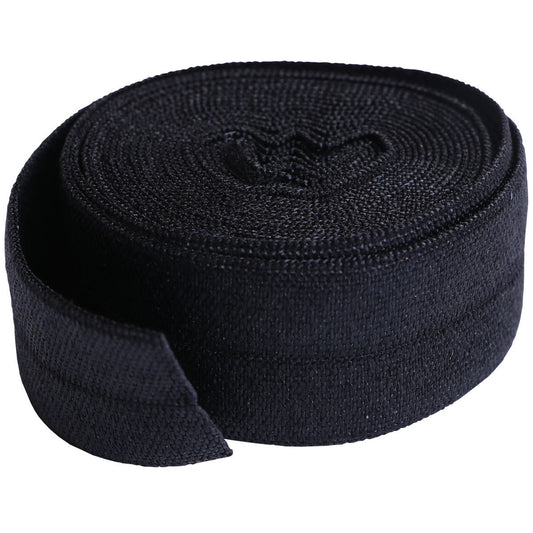 Fold Over Elastic - 20mm - Black