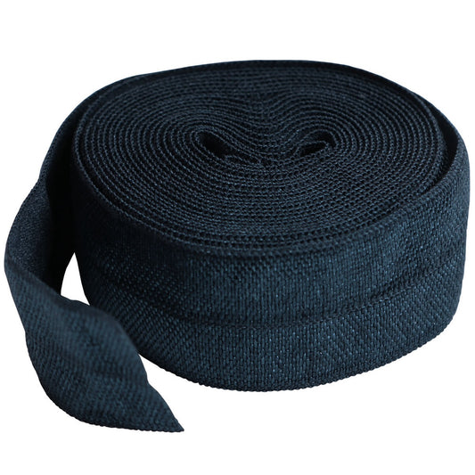 Fold Over Elastic - 20mm - Navy - Sewfinity.com