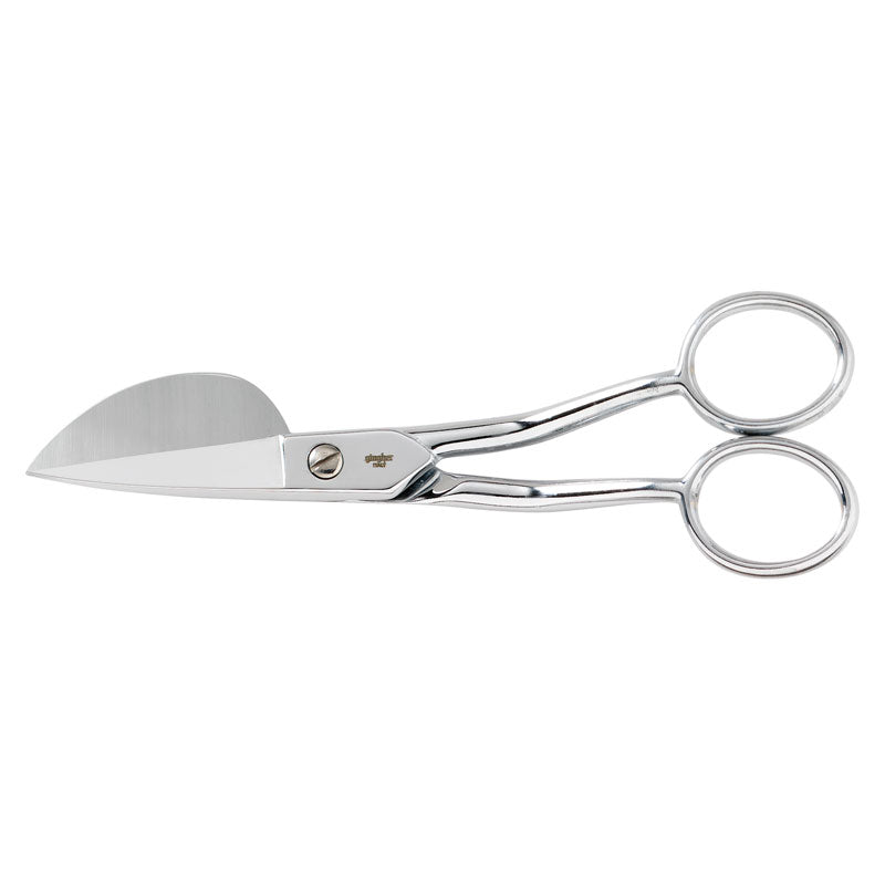 Full 6'' Stainless Applique Duckbill Scissors Blade with Offset