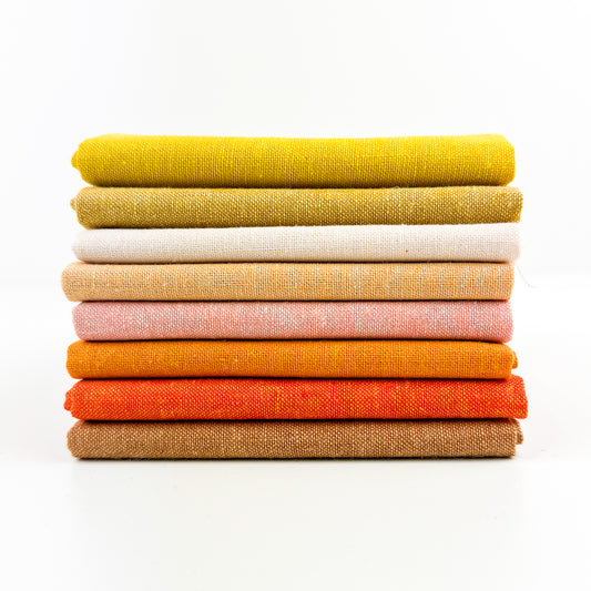 Golden Dawn Fat Quarter Bundle - Essex Yarn Dyed - Sewfinity.com