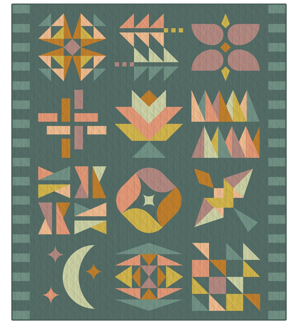 Hand + Soul Quilt Kit - Enchanted Forest - Sewfinity.com