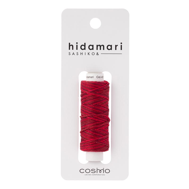 Hidamari Sashiko Thread - Gradation - Cranberry Red - Sewfinity.com
