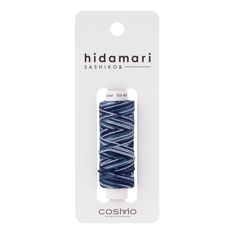 Hidamari Sashiko Thread - Gradation - Deep Ocean - Sewfinity.com