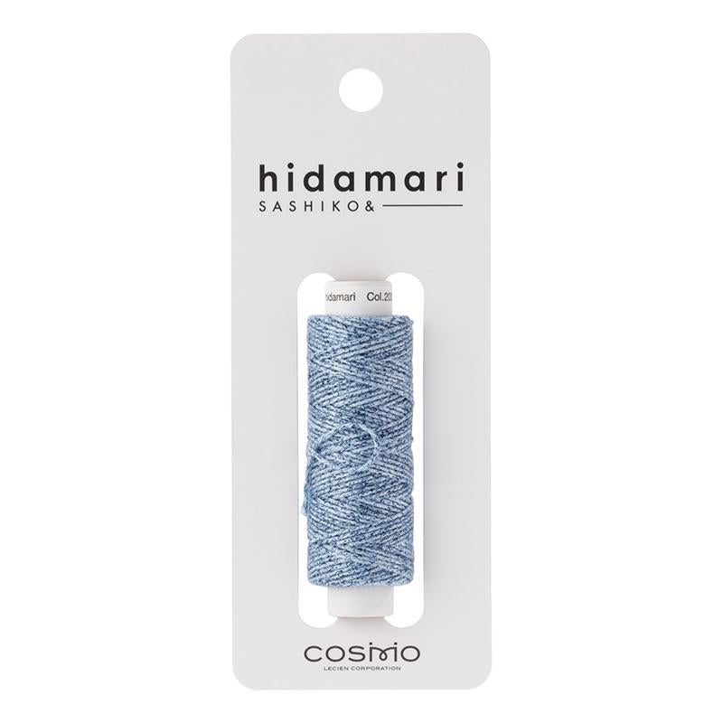 Hidamari Sashiko Thread - Melange - Denim Blue - Sewfinity.com