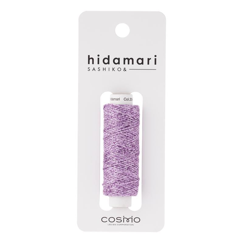 Hidamari Sashiko Thread - Melange - Violet Field - Sewfinity.com