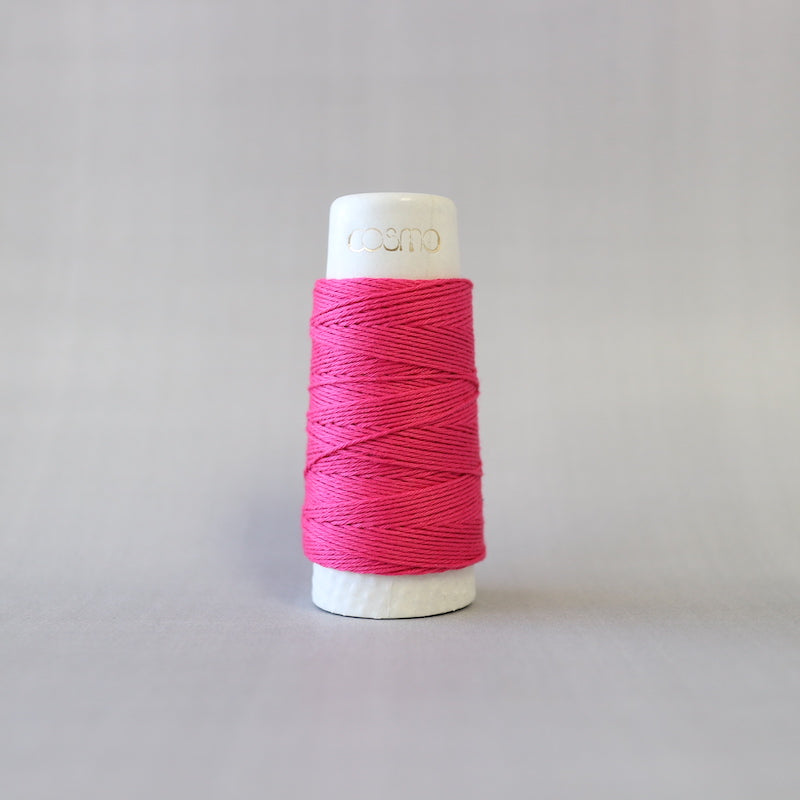 Hidamari Sashiko Thread - Raspberry Sorbet