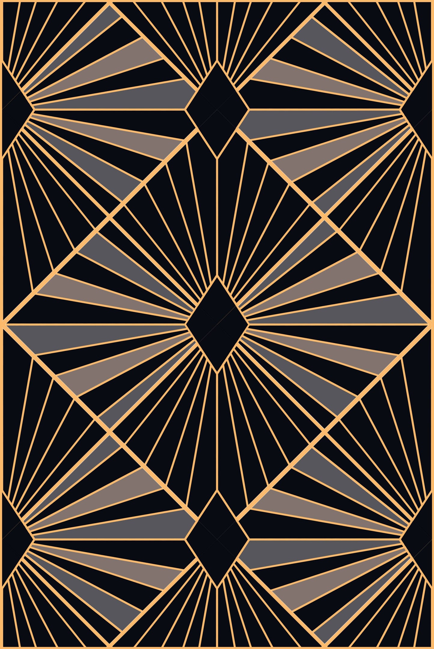 Deco Diamonds Quilt Kit - Broadway - Confetti Cotton - Sewfinity.com