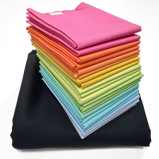 Deco Glam Quilt Kit - Rainbow - Confetti Cotton - Sewfinity.com