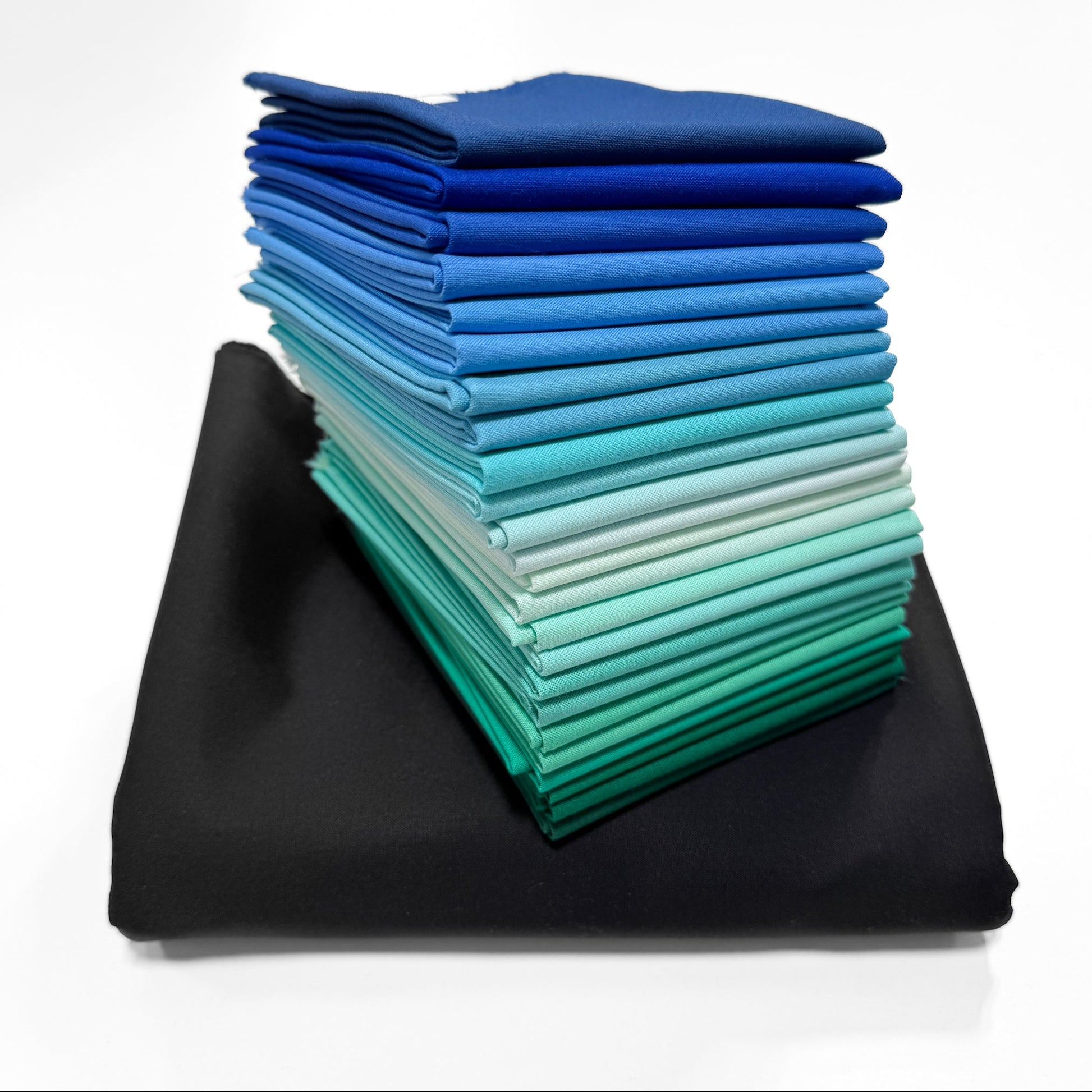 Deco Glam Quilt Kit - Blue Green - by Gingerly Quilt Co - Sewfinity.com