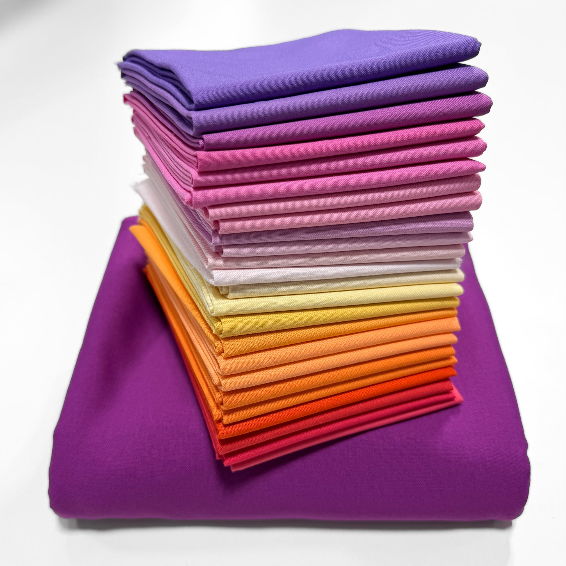 Deco Glam Quilt Kit - Pink Orange by Gingerly Quilt Co - Sewfinity.com