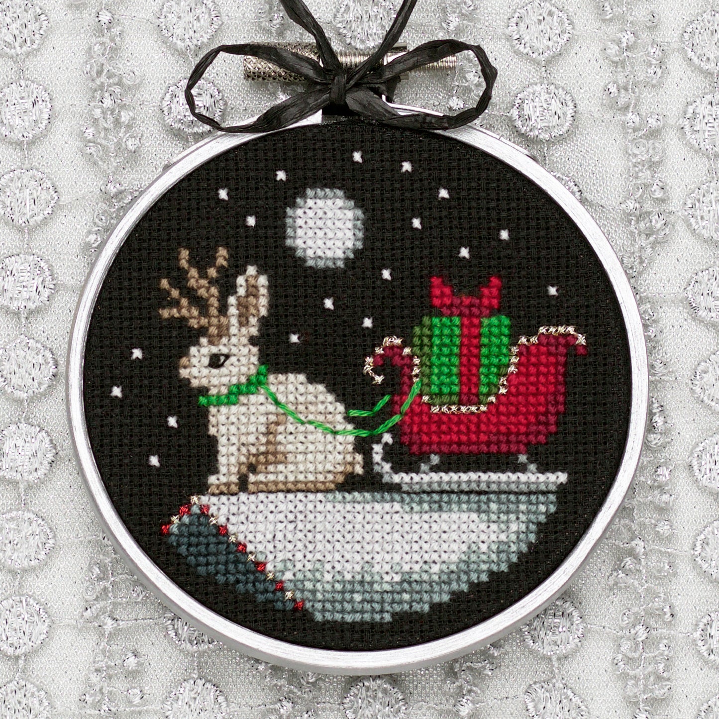 Cryptid Christmas Floss Bundle - Jackalope - Sewfinity.com