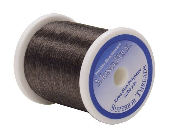 MonoPoly 100wt Thread Spool - Smoke - Sewfinity.com