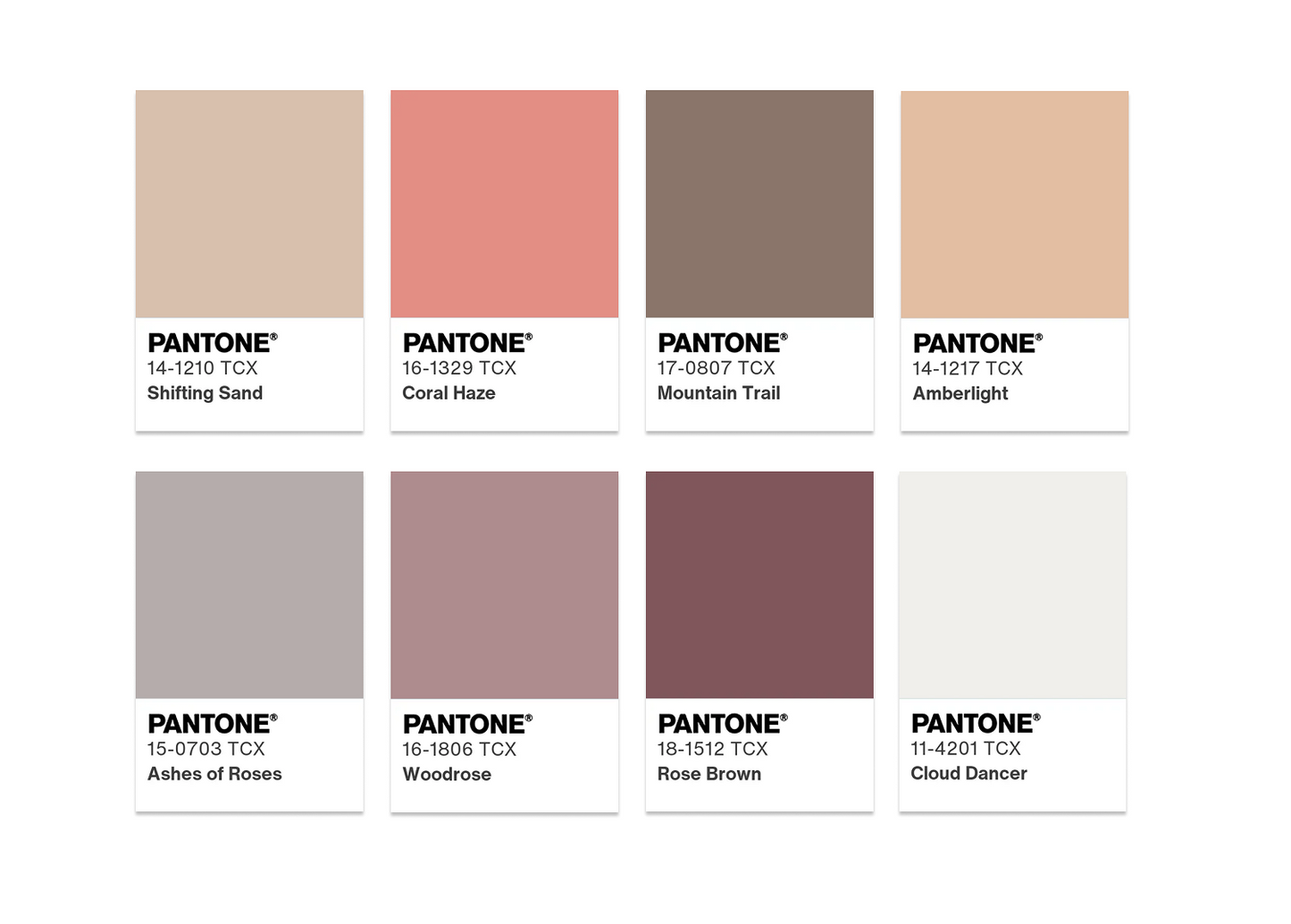Pantone Color of the Year 2026 Fat Quarter Bundle - Comfort Zone