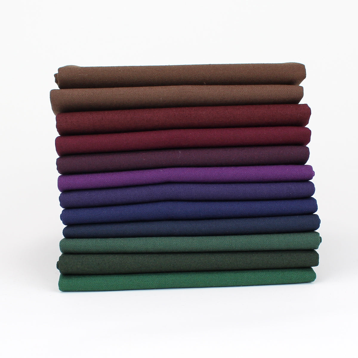 Rainbow Value Nine 12 Kona Cotton Fat Quarter Bundle - Sewfinity.com