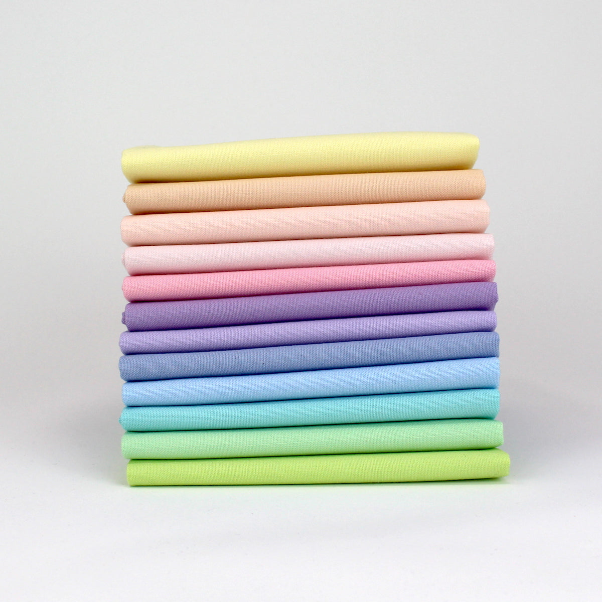 Rainbow Value One 12 Kona Cotton Fat Quarter Bundle - Sewfinity.com