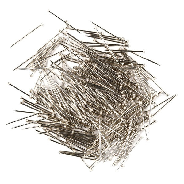 Sequin Pins - 3/4 inch - Silver - Set of 300 - Sewfinity.com